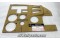 Cessna 210 Right Hand Instrument Panel Overlay / Shock Panel Cover
