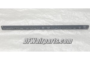 Cessna 310 Circuit Breaker Panel Placard - b