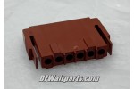 207377-1, 5935-01-208-3582, New Aircraft Avionics 6 Pin AMP Connector