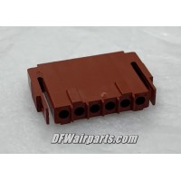 207377-1, 5935-01-208-3582, New Aircraft Avionics 6 Pin AMP Connector