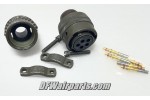 MS3126F14-5S, 5935-01-092-1035, New Aircraft Avionics Cannon Plug Connector