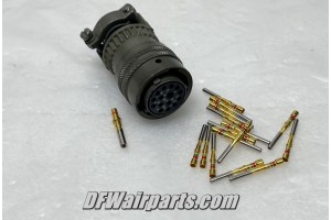MS3126F14-15SX, 5935-00-955-5278, New Aircraft Avionics Cannon Plug Connector