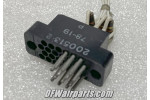 200513-2, 201359-1, Aircraft Avionics Connector Plug