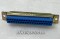 M24308/2-4, 5935-00-976-5425, New Aircraft Avionics 37-pin 2-Row D-Sub Connector M24308/2-4, 5935-00-976-5425, New Aircraft Avionics 37-pin 2-Row D-Sub Connector