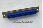 205167-1, 5935-01-556-7018, New Aircraft Avionics 37-pin 2-Row D-Sub Connector