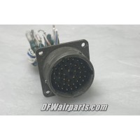 KPT02A20-39PZ,, Aircraft Cannon Plug Connector Receptacle