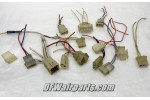 Lot of 14 Aircraft Molex Electrical Connectors