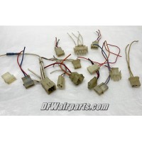 Lot of 14 Aircraft Molex Electrical Connectors