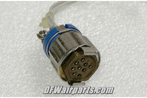 GH-9F, GH9F, Amphenol Aircraft Avionics Connector Plug