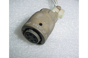 DC26F10-6S, MS3126F10-6S, Burndy Avionics Connector Plug