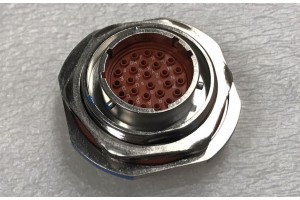 MS27474T16F26P, 5935-01-110-3237, Bendix Aircraft Bulkhead Connector Plug Receptacle