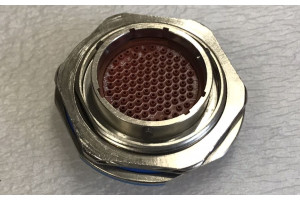 MS27474T22F35P, 5935-01-200-0717, Bendix Aircraft Bulkhead Connector Plug Receptacle MS27474T22F35P, 5935-01-200-0717, Bendix Aircraft Bulkhead Connector Plug Receptacle