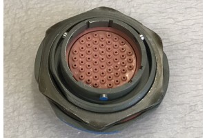 MS27474T22B55PA, 5935-01-107-7314, ITT Cannon Bulkhead Aircraft Connector Plug