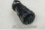 206708-1, 5935-01-571-6556, Mooney Aircraft AMP Avionics Connector Plug