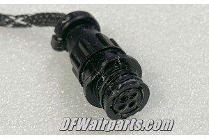 206430-2, 5935-01-255-2455, Mooney Aircraft AMP Avionics Connector Plug