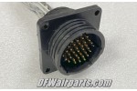 206151-1, 5935-01-014-7861, Mooney Aircraft AMP Avionics Connector Plug