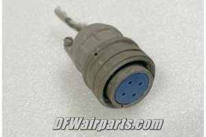 MS3106A18-4S, AN3106A18-4S, Mooney Aircraft Amphenol Cannon Plug Connector