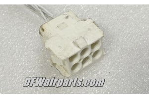Mooney Aircraft 6 pin Female Electrical Connector