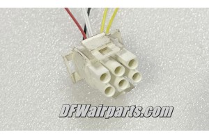Mooney Aircraft 6 pin Male Electrical Connector