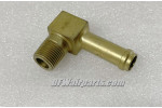 AN842-8, 4730-00-231-3916, TCM / Continental Aircraft 90 Degree Brass Pipe to Hose Elbow Fitting