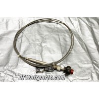 Twin Engine Aircraft Rajay Turbocharger Vernier Control Cable / 10 ft+ long