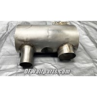 0450400-23,, Cessna 150 / Continental O-200 Engine Exhaust Muffler Heat Shroud