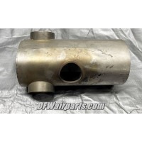 0550176-38,, Cessna 172 Aircraft Engine RH Exhaust Muffler Heat Shroud