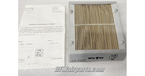 Donaldson aircraft air shop filters