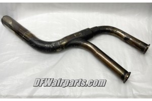 Continental Aircraft Engine Exhaust Pipe Stack Continental Aircraft Engine Exhaust Pipe Stack