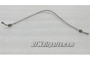 Continental / Lycoming Aircraft Engine Fuel Flow Divider Line, 16" long