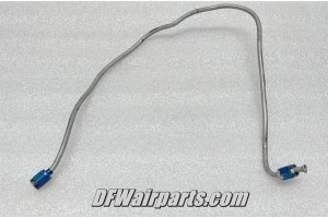 21" long Continental / Lycoming Aircraft Engine  Fuel Line