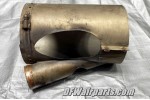 630045, 630057-000, Mooney M20J Aircraft Engine Exhaust Muffler Heat Shroud