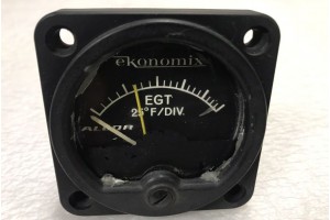 202A-1A,, Cessna / Piper Aircraft Exhaust Gas Temperature / EGT Indicator