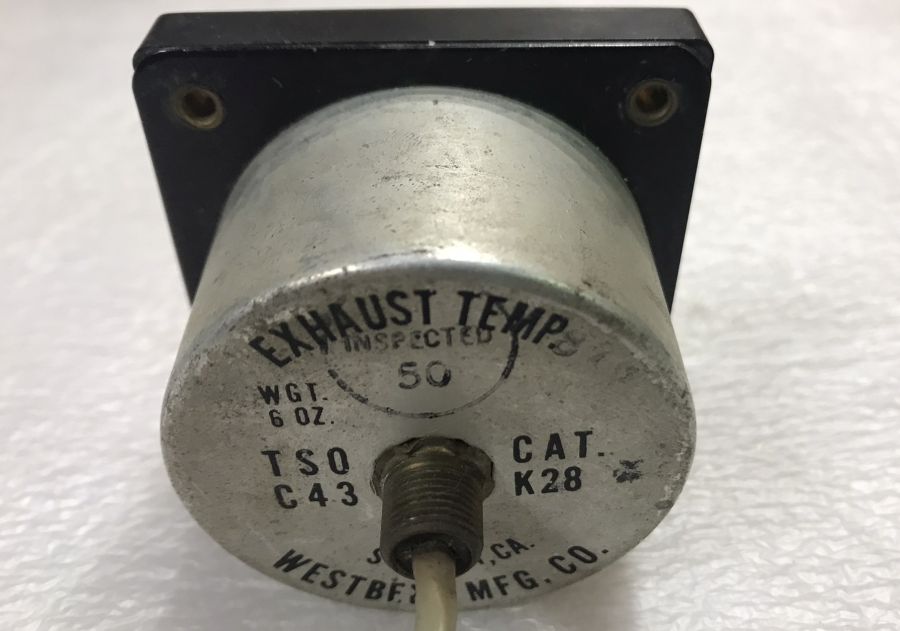 Westberg Aircraft Exhaust Gas Temperature Indicator / EGT 21481