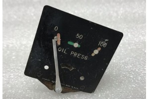 433545,, Beech Bonanza Oil Pressure Cluster Gauge Indicator