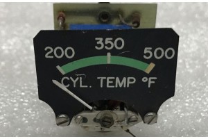 Beechcraft Duchess Cylinder Head Temperature Cluster Gauge Indicator