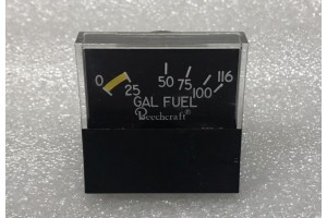 60-384078-3,, Beechcraft Fuel Quantity Cluster Gauge Indicator