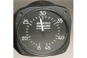 586K-028,, Kollsman Aircraft Manifold Pressure Indicator