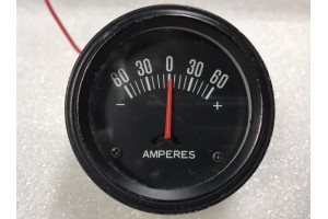 Piper / Cessna Aircraft 60A Ammeter Indicator w/ Mounting Bracket