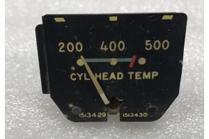 1513429, 1513430, Piper CHT / Cylinder Head Temperature Cluster Gauge Indicator