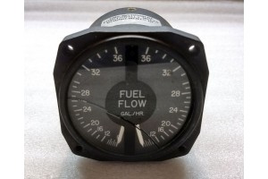 550-681, 22-868-034-2A, Twin Aircraft Fuel Flow / Pressure Gauge