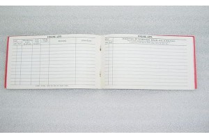 EF-13, EF13, Aircraft Engine Logbook