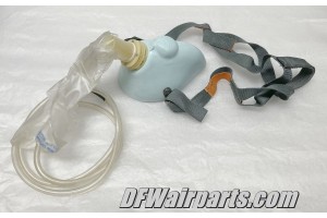 FM600, FM-600, Cessna / Piper Aircraft Pilot Oxygen Mask