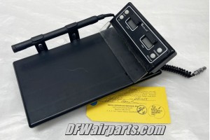 101-380067-1, 9005-01, Beechcraft Lighted Chart Holder / Clock / Timer w serv tag 101-380067-1, 9005-01, Beechcraft Lighted Chart Holder / Clock / Timer w serv tag