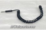 Coiled Aircraft Microphone Cord