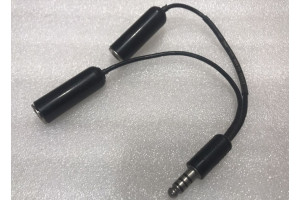 18253G-06,, David Clark Helicopter to Aircraft Headset Adapter