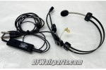 Telex 5x5 MARK IIE Vintage Airline Pilot Headset