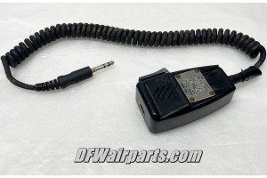TEL-66T,, Telex Aircraft Noise Cancelling Transistorized Dynamic Microphone