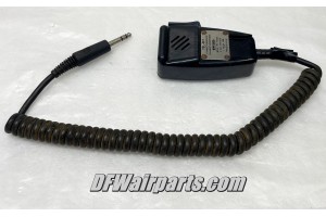 TEL-66T,, Telex Aircraft Noise Cancelling Dynamic Microphone