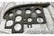 63115-009, 63115-09, PA-28 Piper Cherokee Instrument Panel Overlay 63115-009, 63115-09, PA-28 Piper Cherokee Instrument Panel Overlay